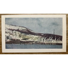 ANTARTIDA DESTACAMENTO DECEPCION ANTIGUA TARJETA POSTAL